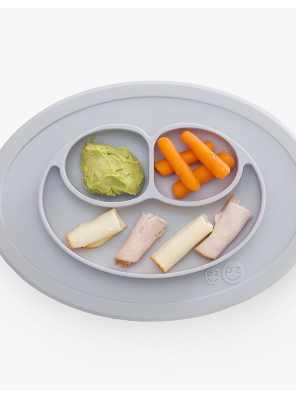 EZPZ Mini Mat Silicone Suction Plate in Royal Blue
